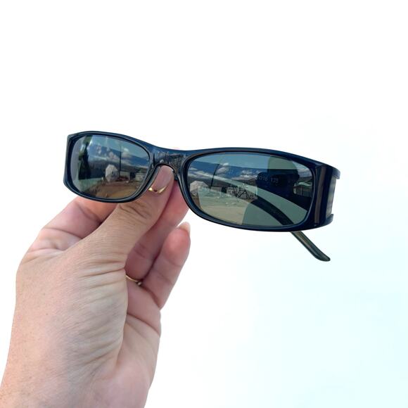 Vintage Y2K Roberto Cavalli Micro Mini Sunglasses 2000s Logo Unisex JC127 - Picture 1 of 8